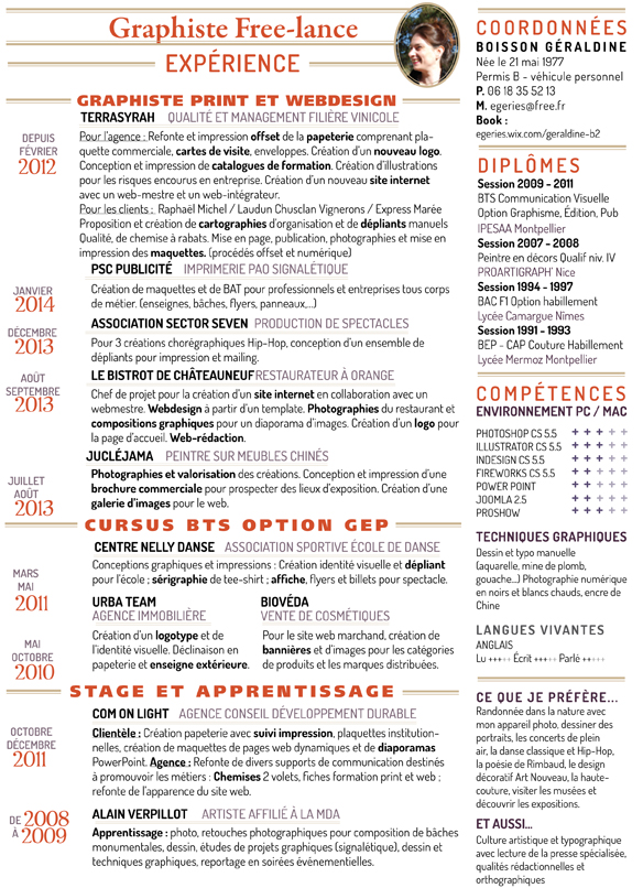 cv en ligne freelance